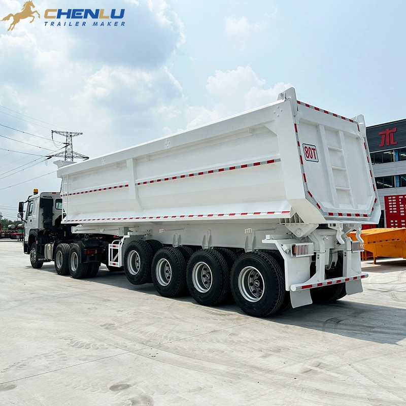 Reinforced sidewall detail on high-side dump trailer
