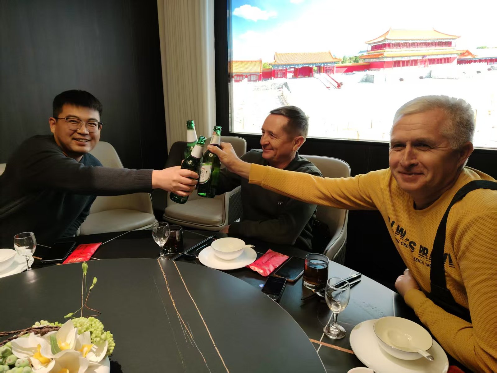 Customer meeting with the CHENLU team