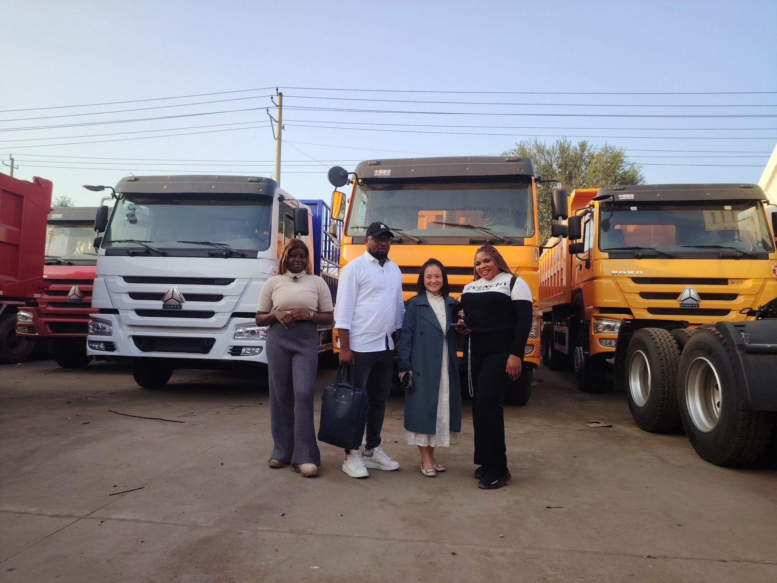 Customer visit at the Chenlu manufacturing facility