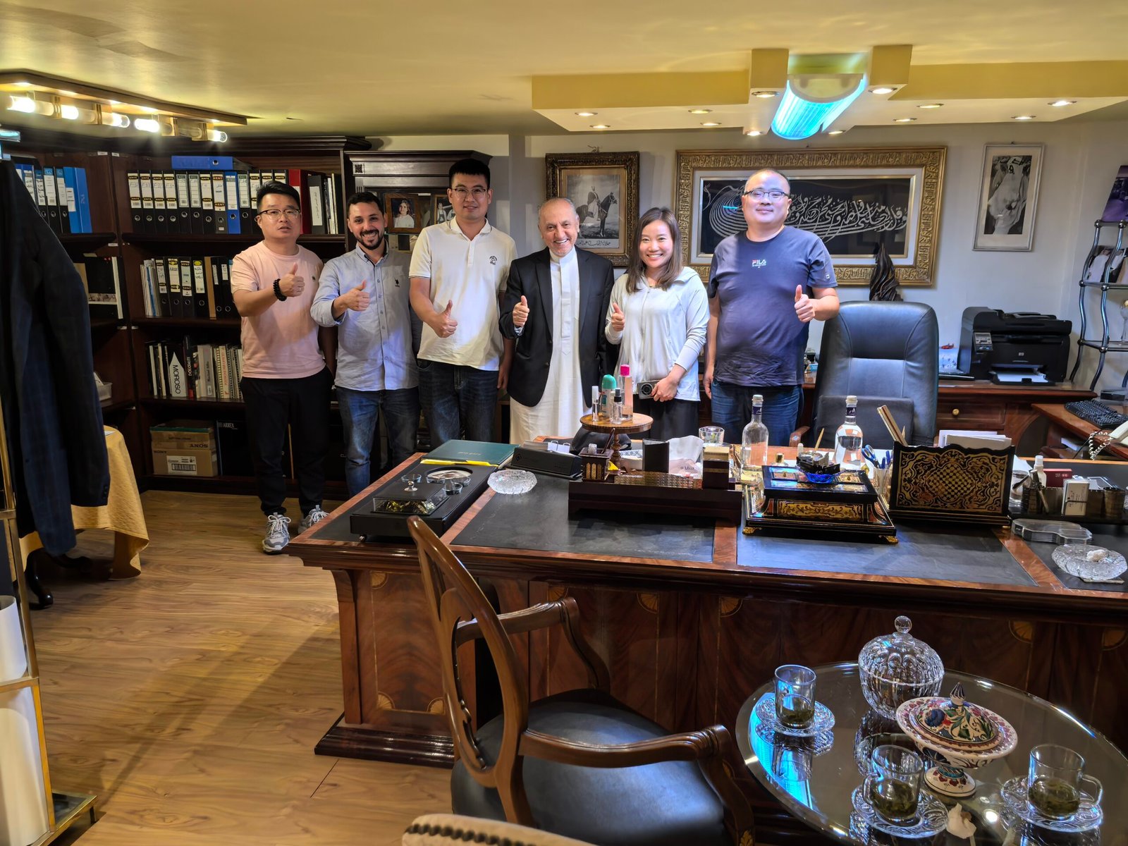 Customer group meeting with the CHENLU team