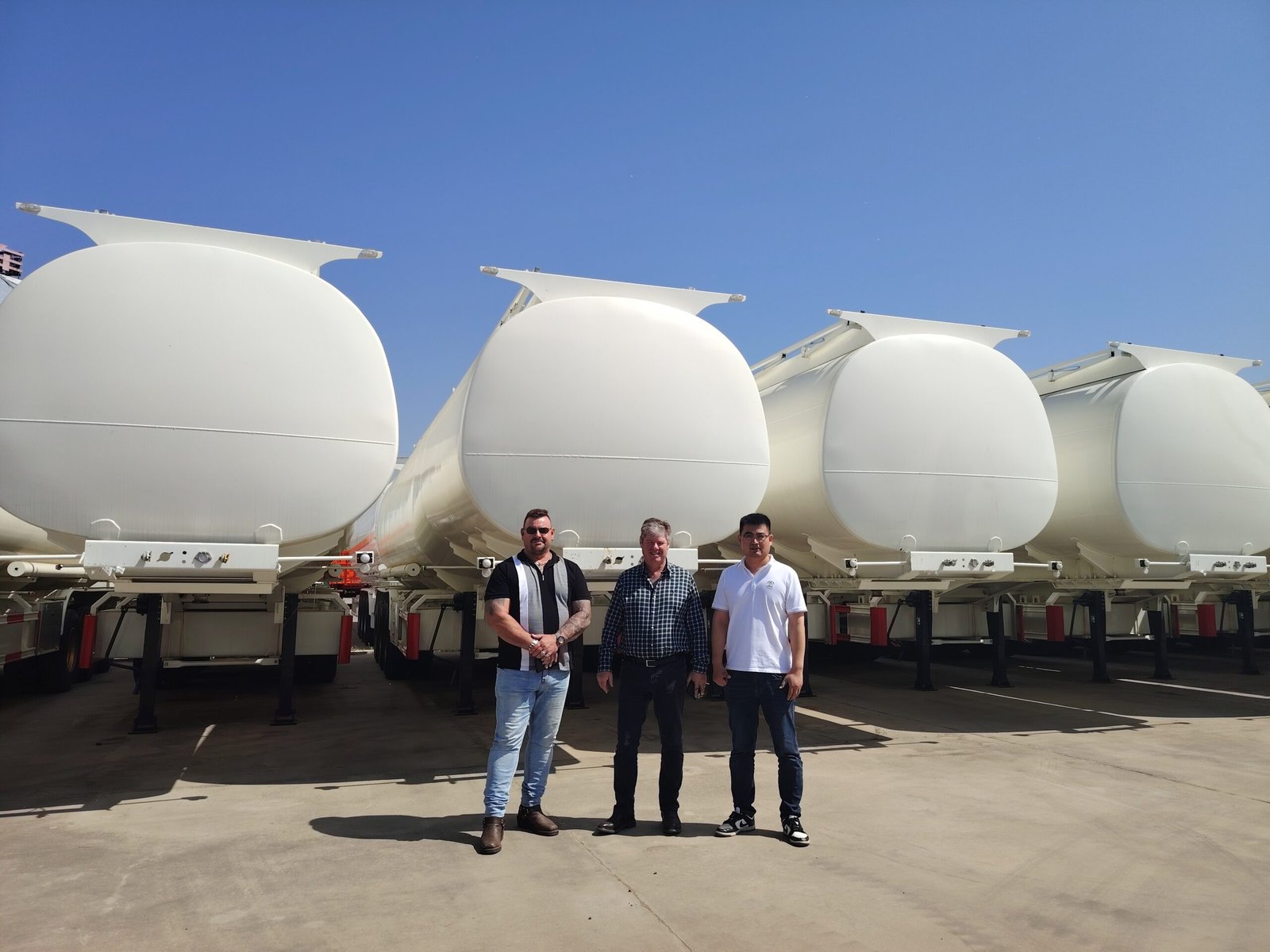 Australian customer visit