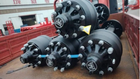 BPW trailer axle assembly