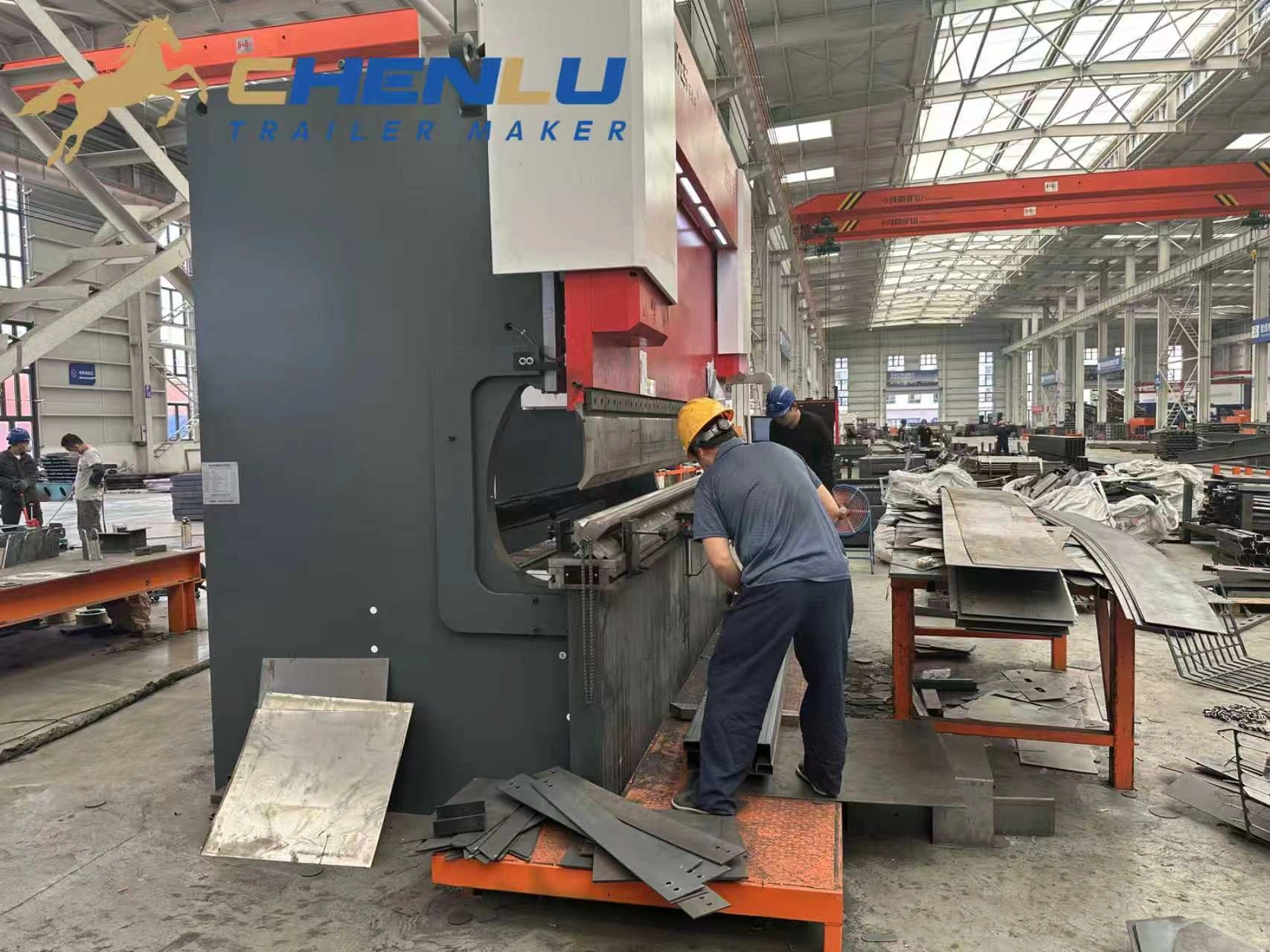 Factory production area for CHENLU trailer projects