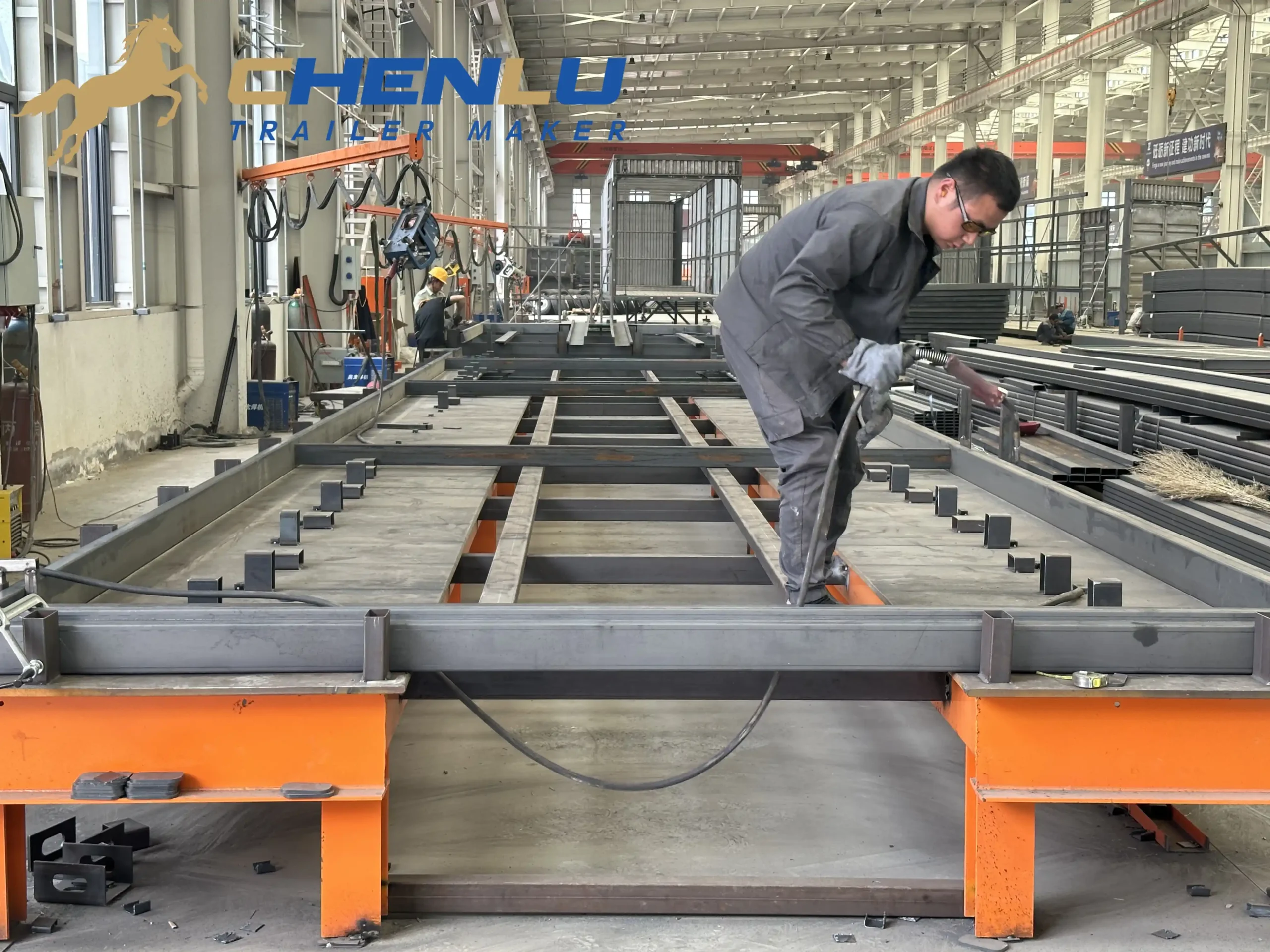 Semi-trailer production facility at CHENLU