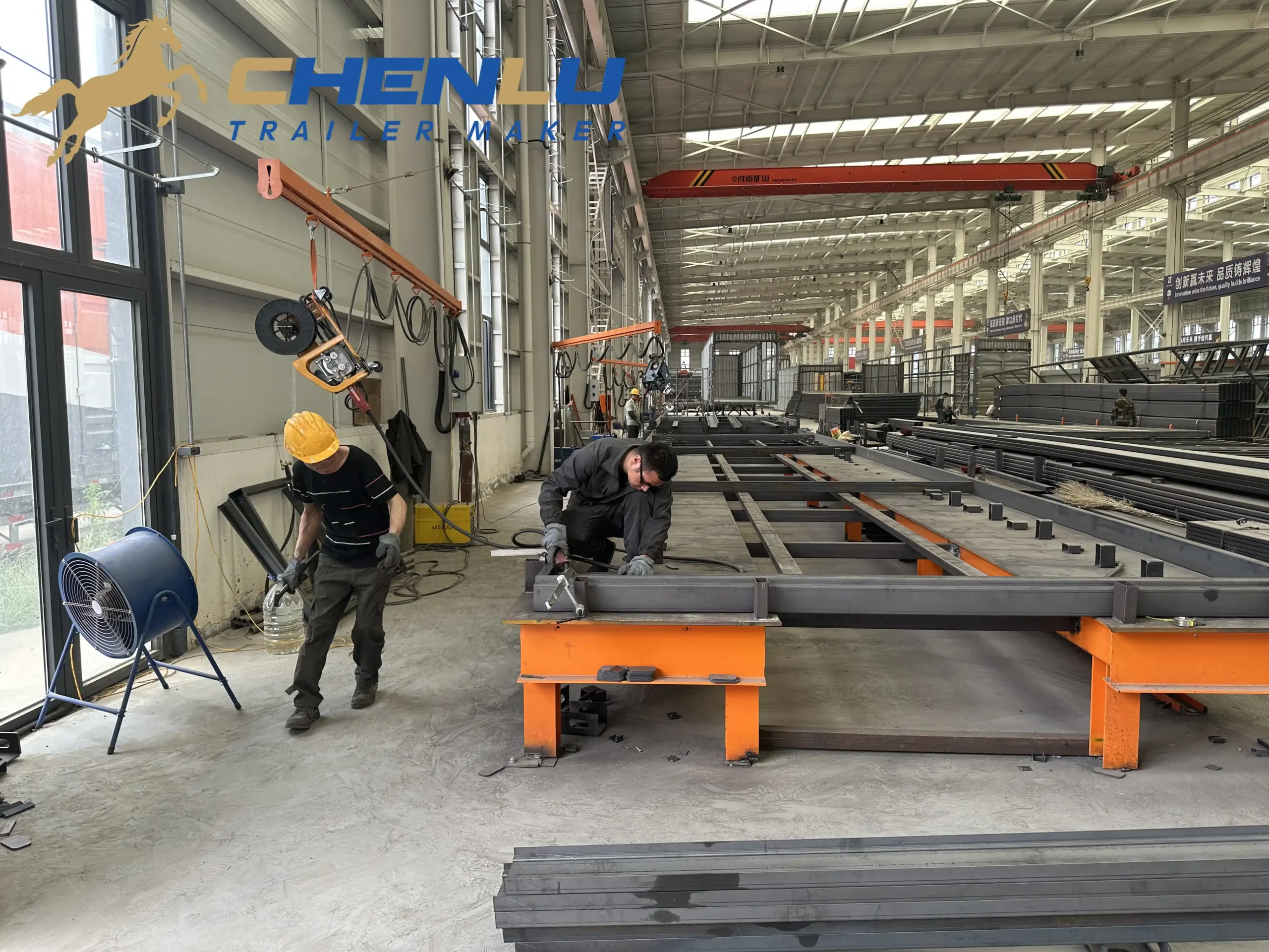 CHENLU semi-trailer factory overview