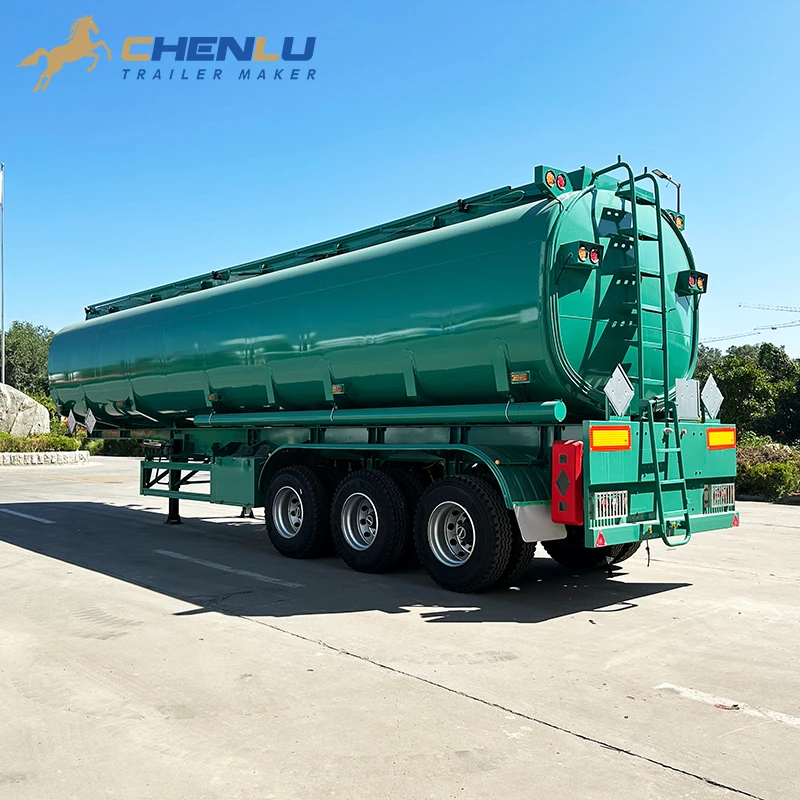 45,000 L 3 Axle Fuel Tanker Trailer for Ghana