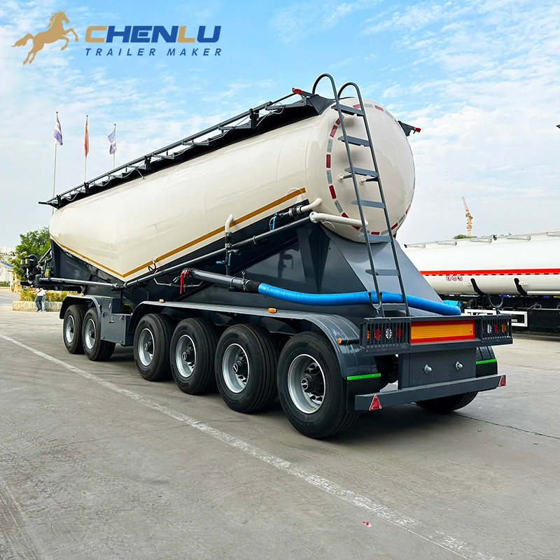 CHENLU | 6 Axle Powder Tanker Semi Trailer